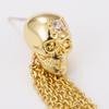 Kenjie McQueen Skull Pendant Earrings - Women's European & American Punk Studs & Ear Clips