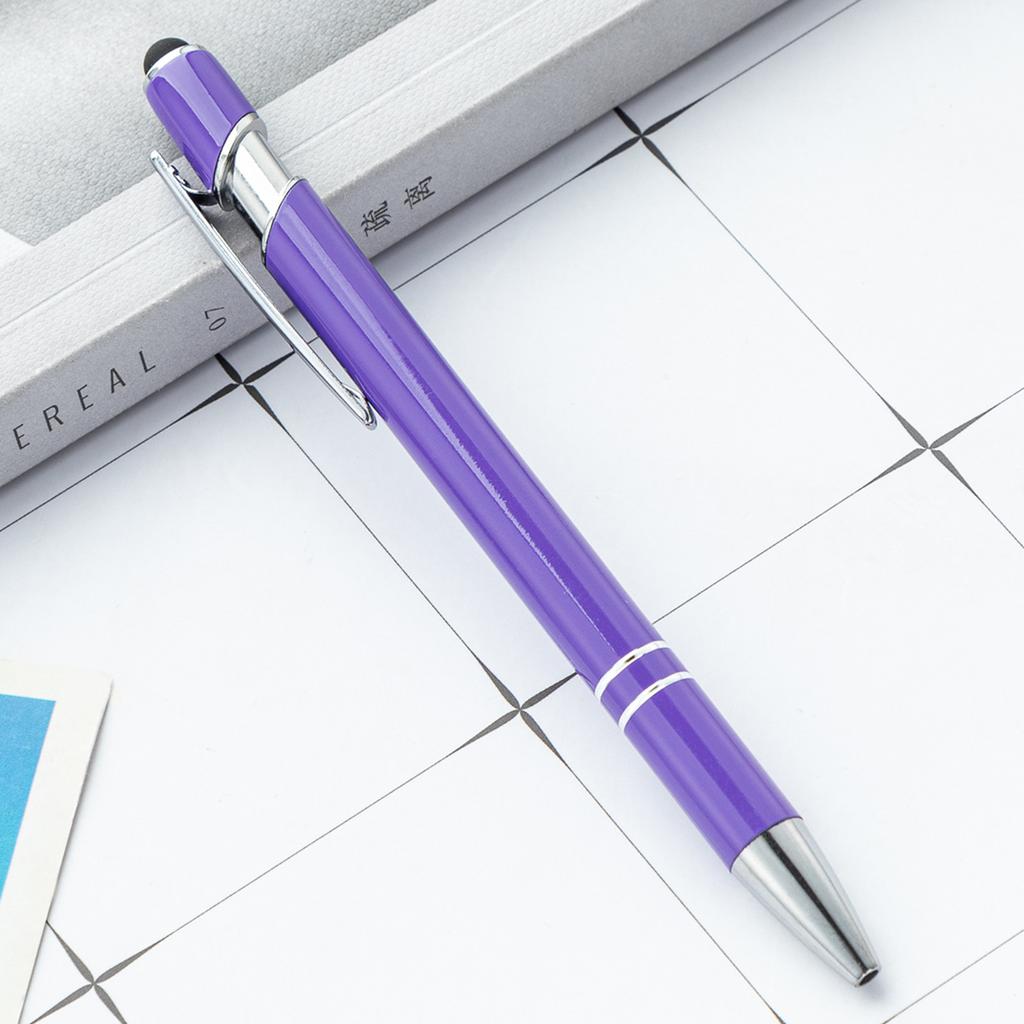 Metall-Touch-Stift, Aluminium-Stab-Stift, Meiji-Stift, Kapazitiver Touch-Stift, Kugelschreiber, Handschrift-Touchscreen-Stift