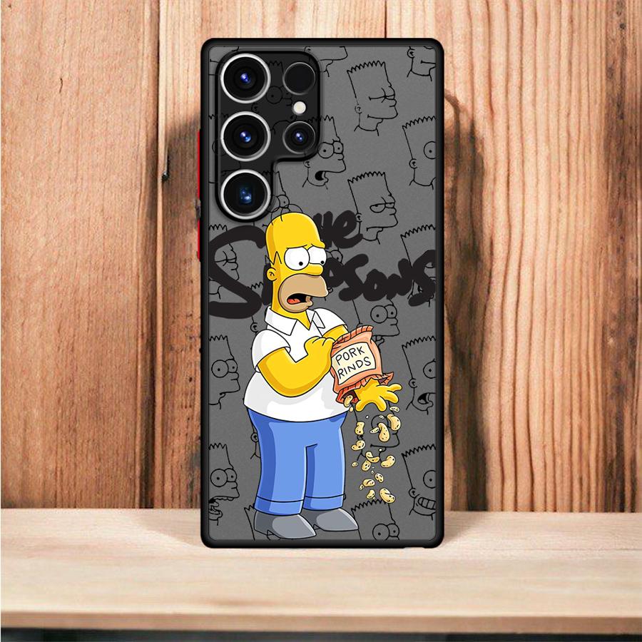 

Чехол для телефона Симпсоны для Samsung Galaxy S9 S10 Plus S20 S21 S22 S23 S24 S25 Plus Ultra FE fundas case Galaxy S21 FE