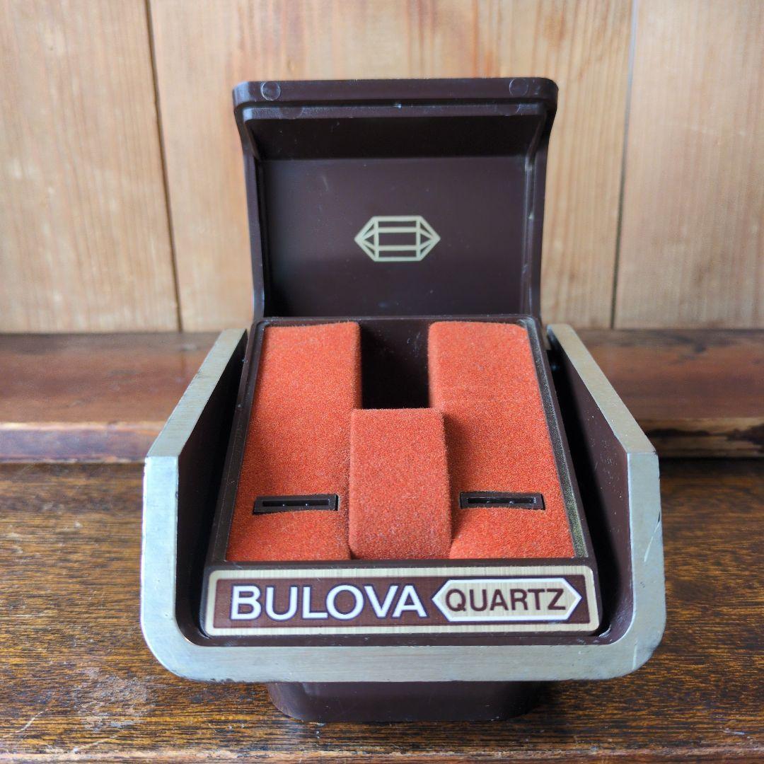 Used Rare Retro Watch BULOBA American Cosmetic Box Rare