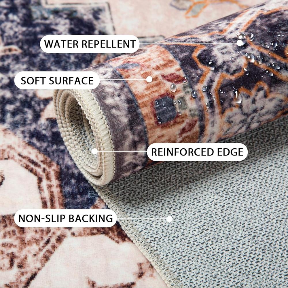 Nordic-Style High-End Kitchen, Living Room And Bedroom Non-Slip Carpet Set Of Floor Mats For Home Decoration