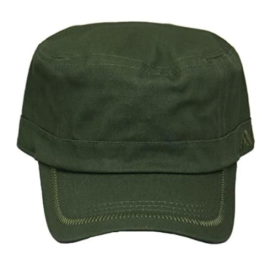 Avirex Standard Work Size Cap, Black, 57.0-59.0cm