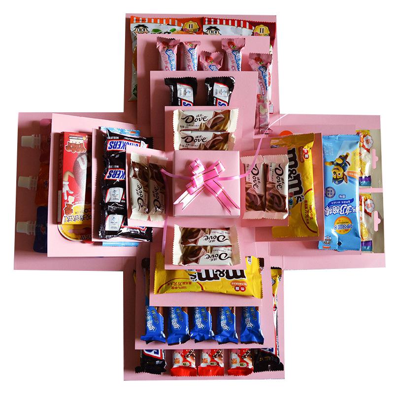 Birthday Surprise Explosion Gift Box for Kids and Girlfriends