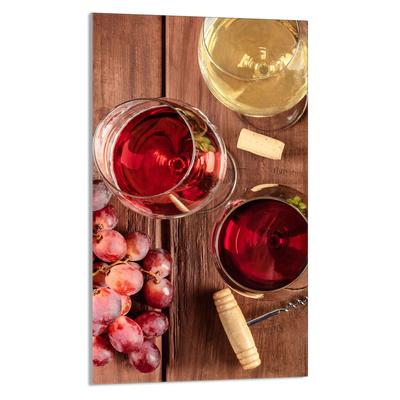 TAGLIERE IN VETRO 30x52 Vino