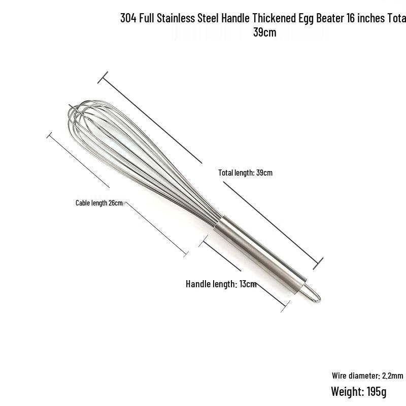 Professional Stainless Steel Hand Whisk