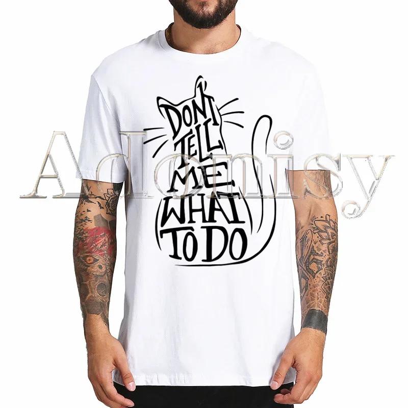 Cat Funny I Do What I Want Harajuku Mens Tshirt Printed Short Sleeve T Shirt Cool Cartoon Tshirt Male Streetwear Tops