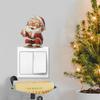 Painted and Praised Santa Claus Home Background Switch Beautification Wall Stickers