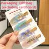 Simple Wild Leopard Seamless Hair Clip Women Acetate Sheet No Bend Bangs Clip Duckbill Clip Hairpins Hair Styling Tool
