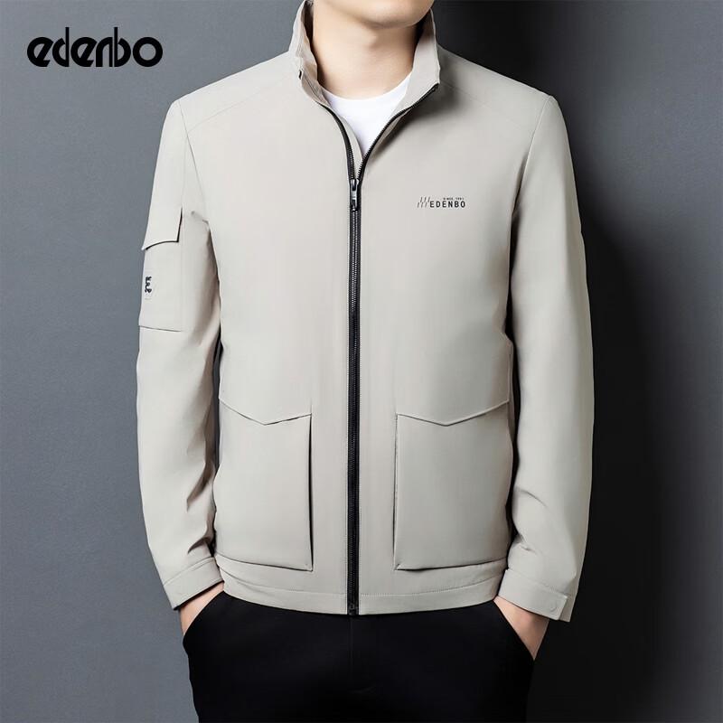 

Edenbo Men s Casual Stand Collar Jacket 3XL
