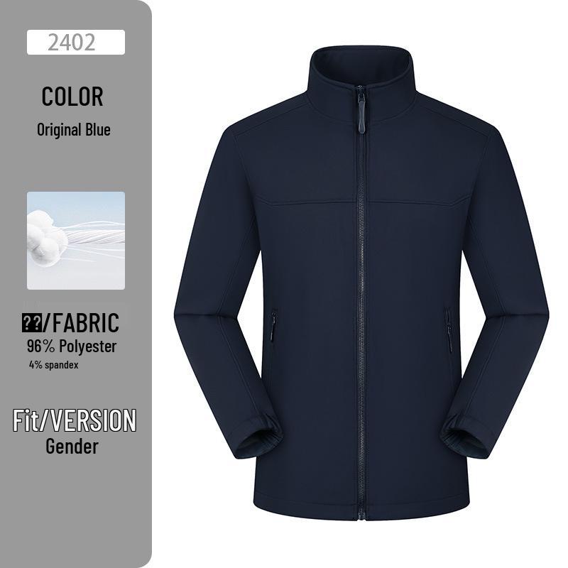 Unisex Windproof Softshell Parka: Waterproof Hiking Jacket for Autumn/Winter