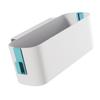 Bedside Hanging Storage Shelf Organizer Bed Organizer Basket with 2 Hooks Baby Bed Shelves Holder Dormitory Supplies