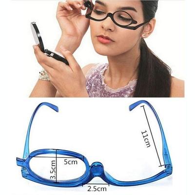 1Pcs180 Degrees College Women Make-up Folded Presbyopic Glasses Glasses Magnifying Glass