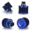 25mm,12mm Car Intake Modified Exhaust Mini Mushroom Head Air Filter