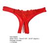 G-string Panties Low Waist Open Crotch See-through Hollow Hip G-String Panties Women Accessory