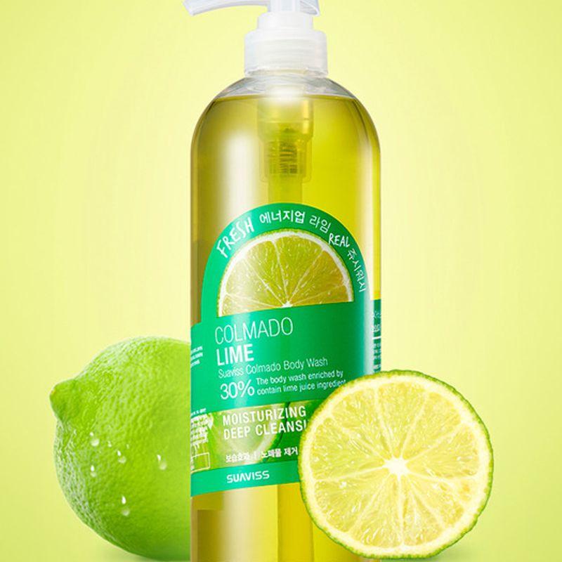 SUAVISS Kolmado Lime Body Wash 1000ml WS01AB03 single type