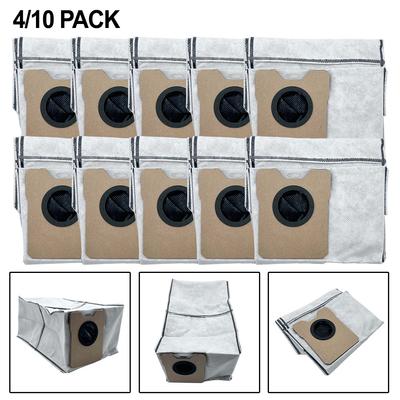 Lot de 4/10 grands sacs à poussière compatibles pour eufy C20 Pour robot aspirateur Omni