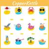 Beach Summer Celebration Paper Hanging Decorations For Birthday Holiday Events