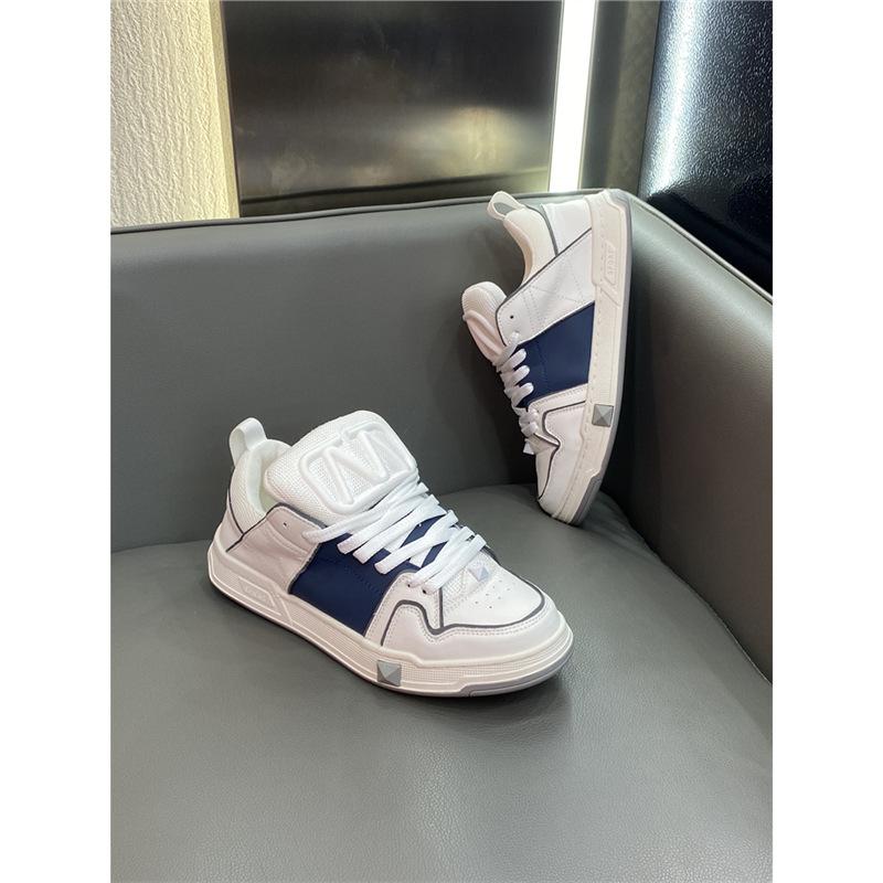 Leather Board Shoes Autumn New Color Matching Thick Sole Breathable Youth Sports Leisure Tt