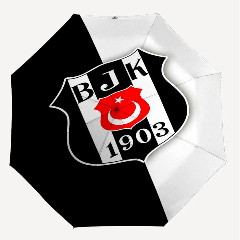 1PC BJK 1903 Umbrella-8-Rib Reinforced, Automatic Open, Lightweight & Durable, Cute Fashion Accessory for Outdoor-A1277