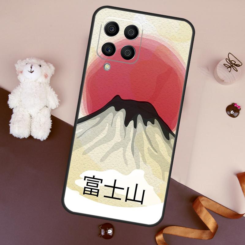 Japanese Art Mount Fuji Case For Samsung Galaxy M06 M53 M13 M31 M11 M35 M55 M15 M56 M36 M16 M12 M32 M52 M14 M34 M54