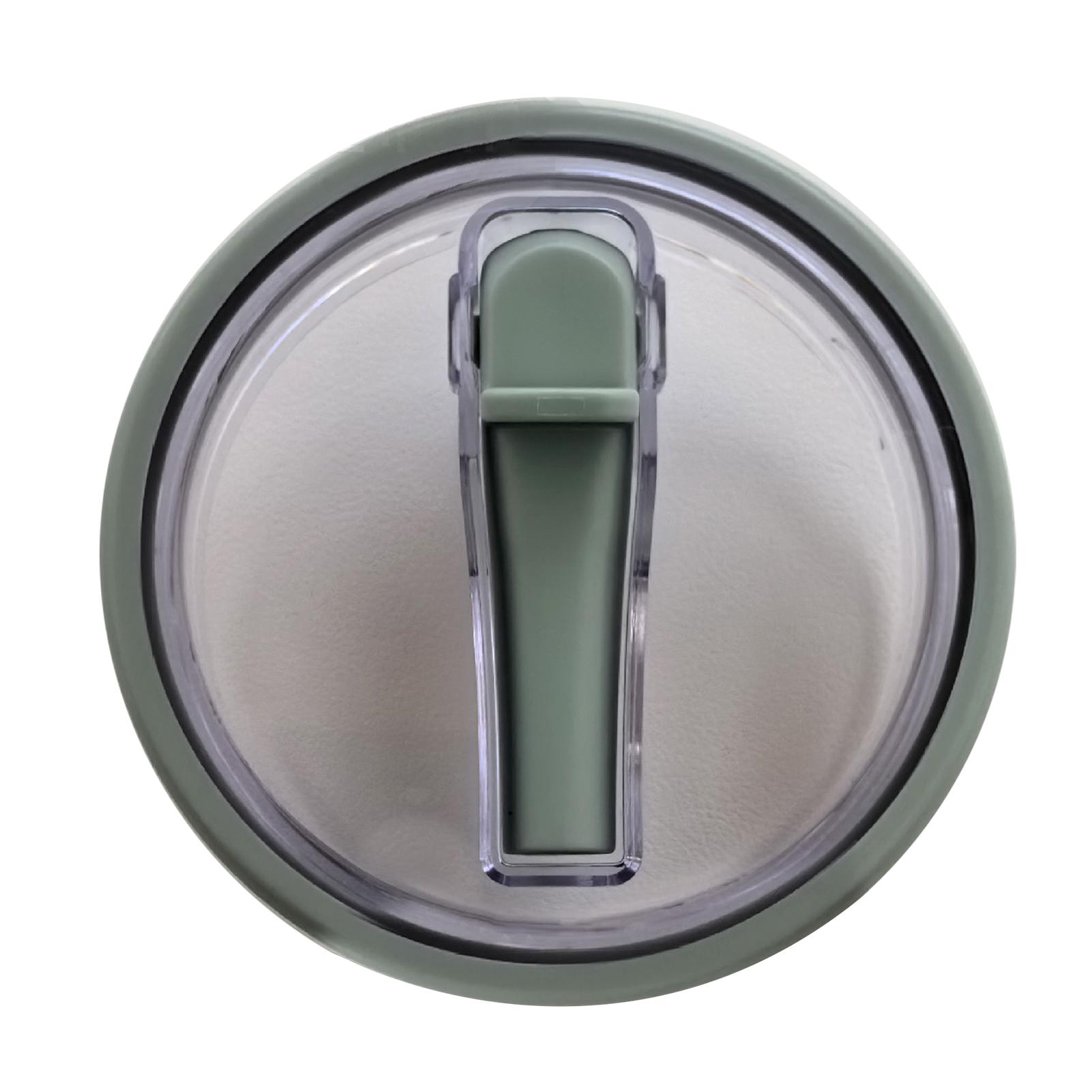 

Стаканы 40 унций Крышка с откидной соломинкой Запасная уплотнительная крышка для бутылки Многофункциональная портативная запасная крышка для дома, машины, офиса светло-зеленый