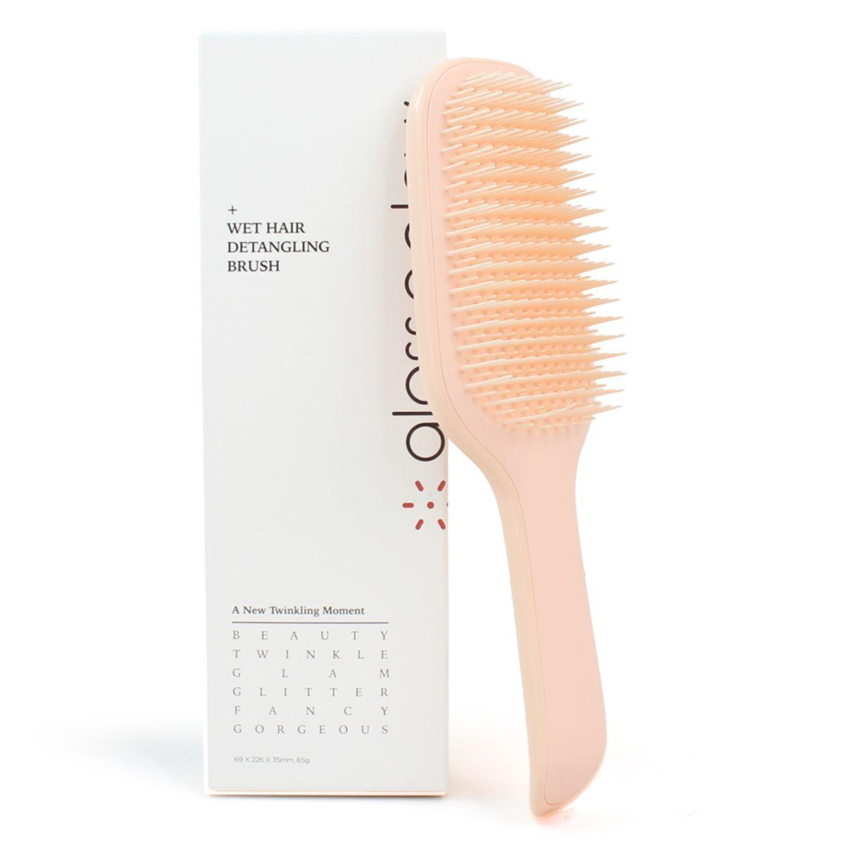 Domestically Produced Fine-Bristle Wet Hair Detangling Brush
