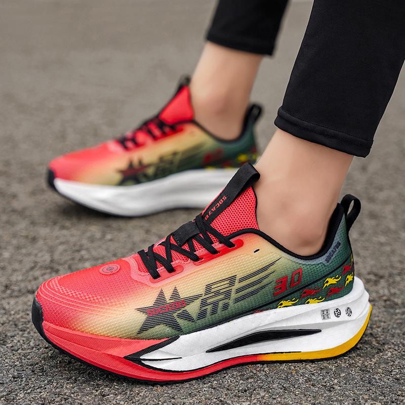 Flying Shadow Extreme Speed. Professional Running Shoes Couple Shoes Light and Breathable Soft Sole Slow Shock Rebound Casual Sneakers