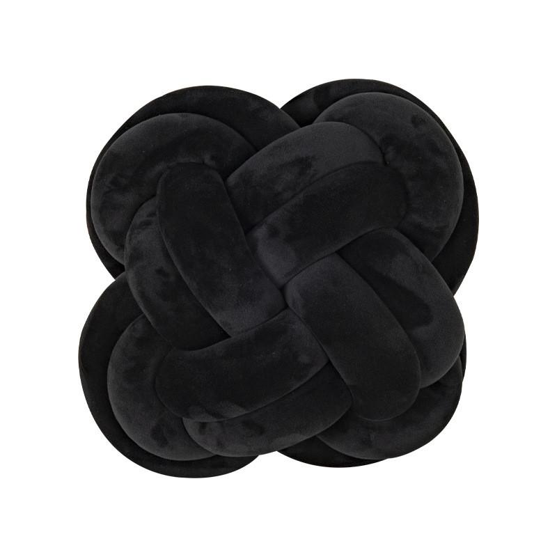 Modern Minimalist Knit Pillow With Soft Plush Cover For Living Room Decor