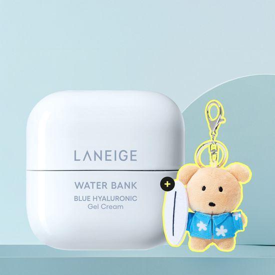 LANEIGE Water Bank Gel Cream 45ml Promotion (+ Kamja Doll Keychain)