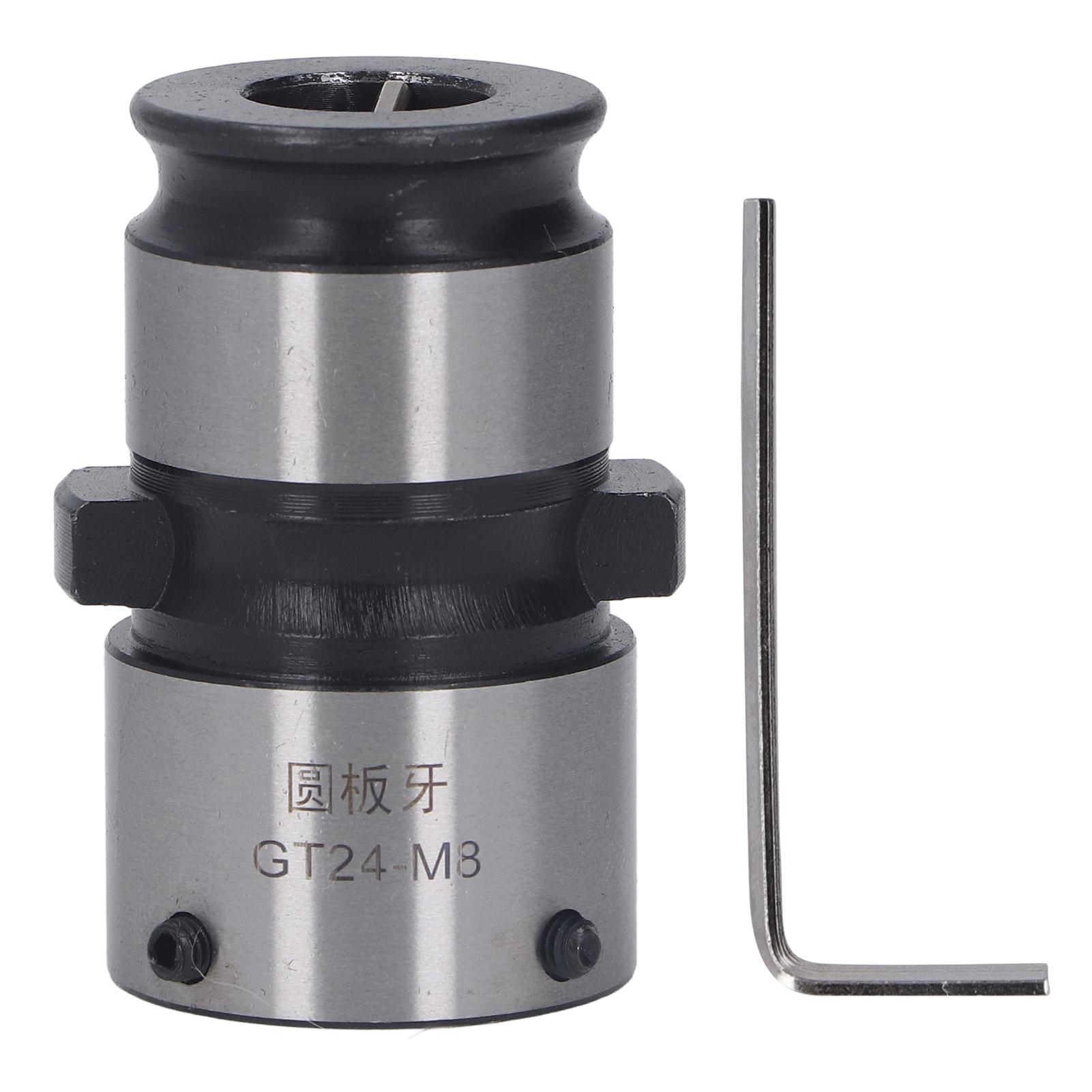 

Bolt Die Tapping Collet Round Fast Change Chuck Lathe Tool Carbon Steel with Wrench