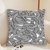 Simple Classic Texture Pattern Pillow Case Cute Room Home Office Decor Protective Pixel Covers Without Game Pillow Insert