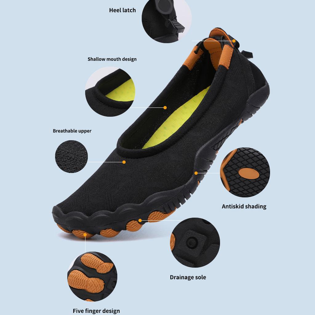 2026 Summer Men'sWomen's Swimming Diving Shoes Couple Quick Dried Wading and Creek Tracing Shoes Lightweight Surfing Beach Shoes