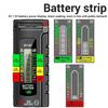 Convenient Battery Tester Battery Strength Meter For Quick Testing Of Common Battery Size Battery Analyzers MultiPurpose