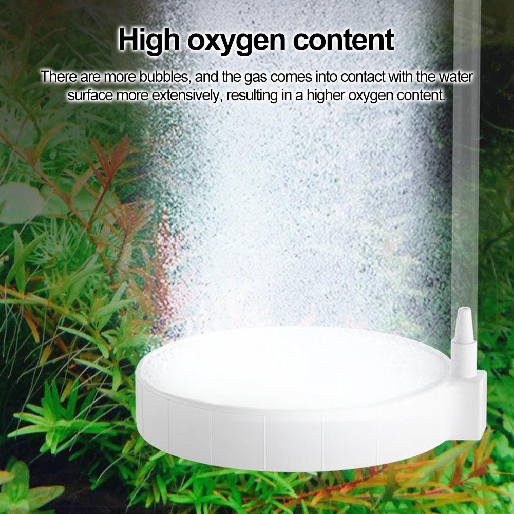 35/50/80/100mm Aquarium Nano Air Stone Oxygen Aerator Bubble Diffuser for Fish Tank Pond Pump Hydroponic Oxygen Supply Accessories