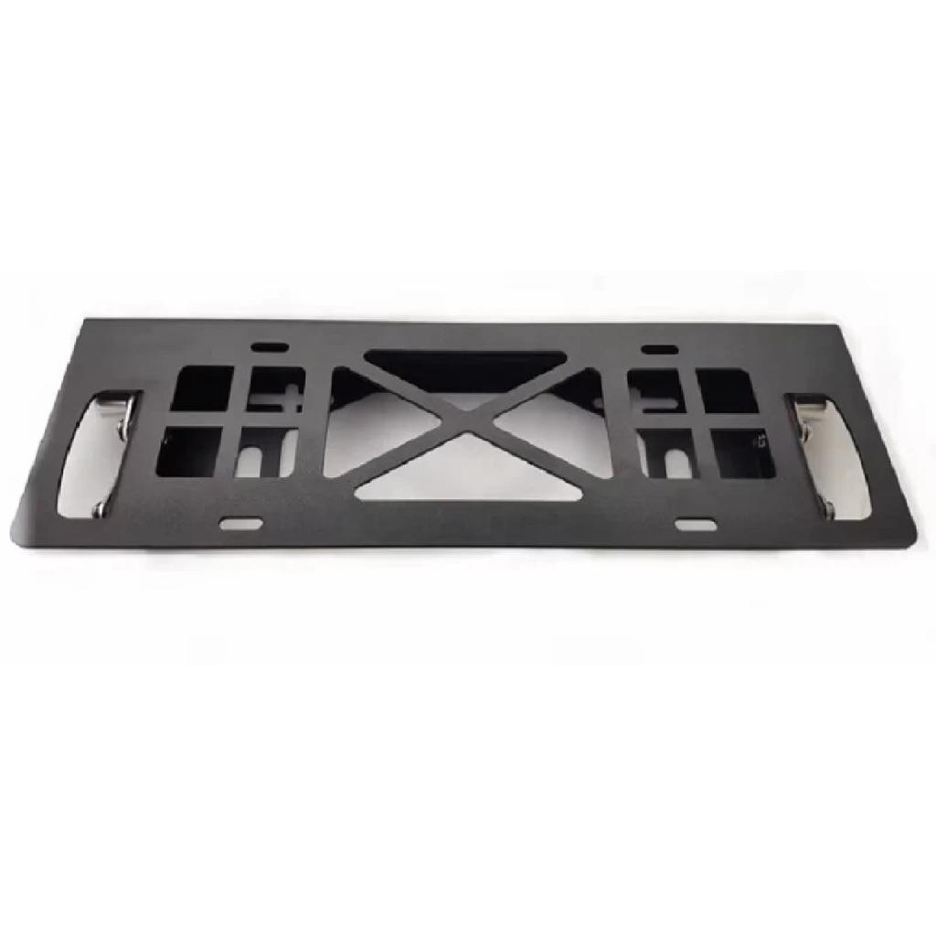 Winch Translation License Plate Frame Vehicle License Plate Frame Front and Rear Bumper Guide Port Off-road Bumper Trailer Hook