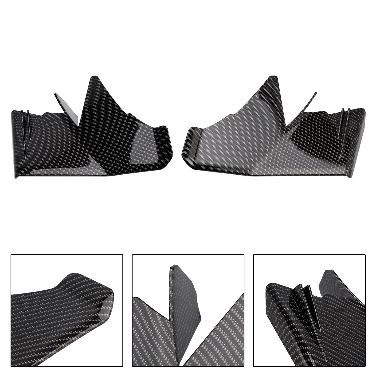 

Air Deflector Spoiler Winglets Fairing fit for Aprilia RS457 2024 Simulated Carbon