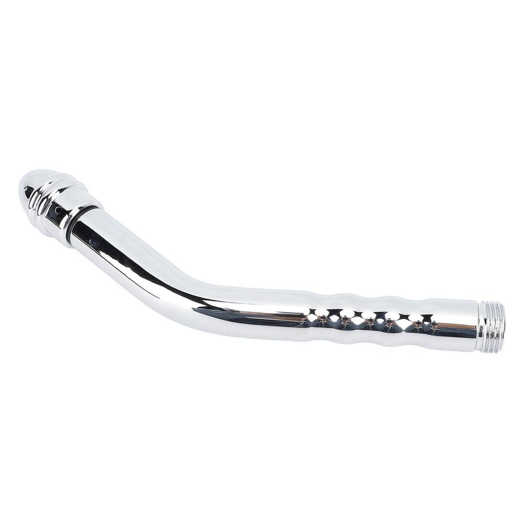 Shower Enema System Bathroom Handheld Aluminum Bent Enema Shower Colonic Douche System Cleaner