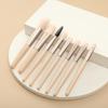 8-Piece Soft Bristle Makeup Brush Set: Eyeshadow, Setting Powder, Blush, Beauty Tools