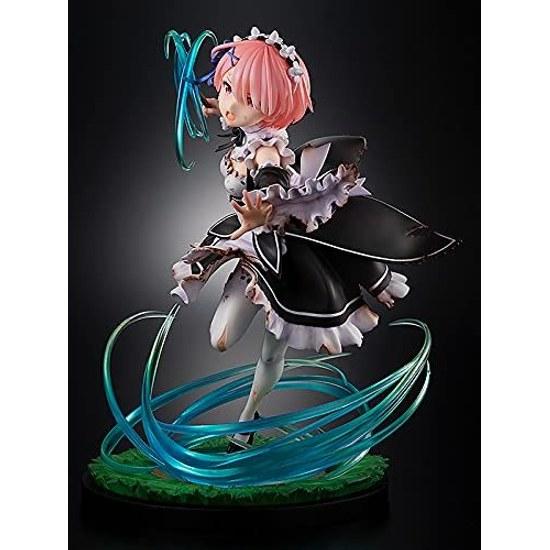 KDcolle ReZero Starting Life Another World Ram Roswaal Battle Version 1 7 Scale PVC ABS Painted Complete Figure KK34751