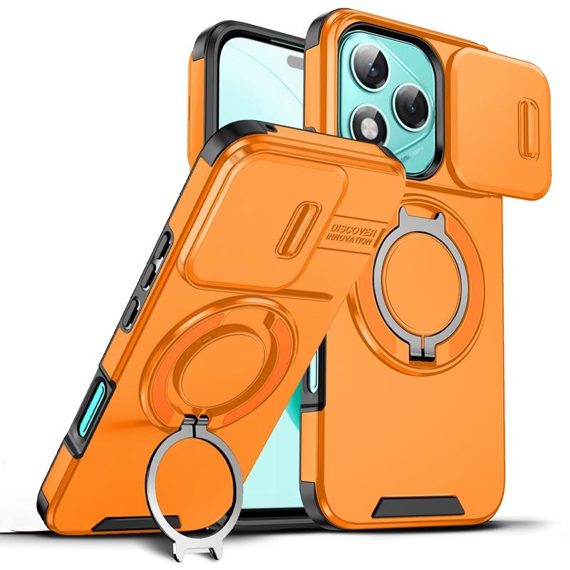 

Armor Funda For Honor 400 Lite 5G Case Magnet Holder Ring Coque For Honor400 Lite Slide Camera Lens Protection Cover Honor 400 Lite 5G