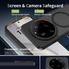 Xiaomi 15 Ultra Kılıfı Mat PC+TPU Parmak İzi Bırakmayan Pürüzsüz Dokunuş Yarı Saydam Kapak Xiaomi Mi 15 Ultra İçin