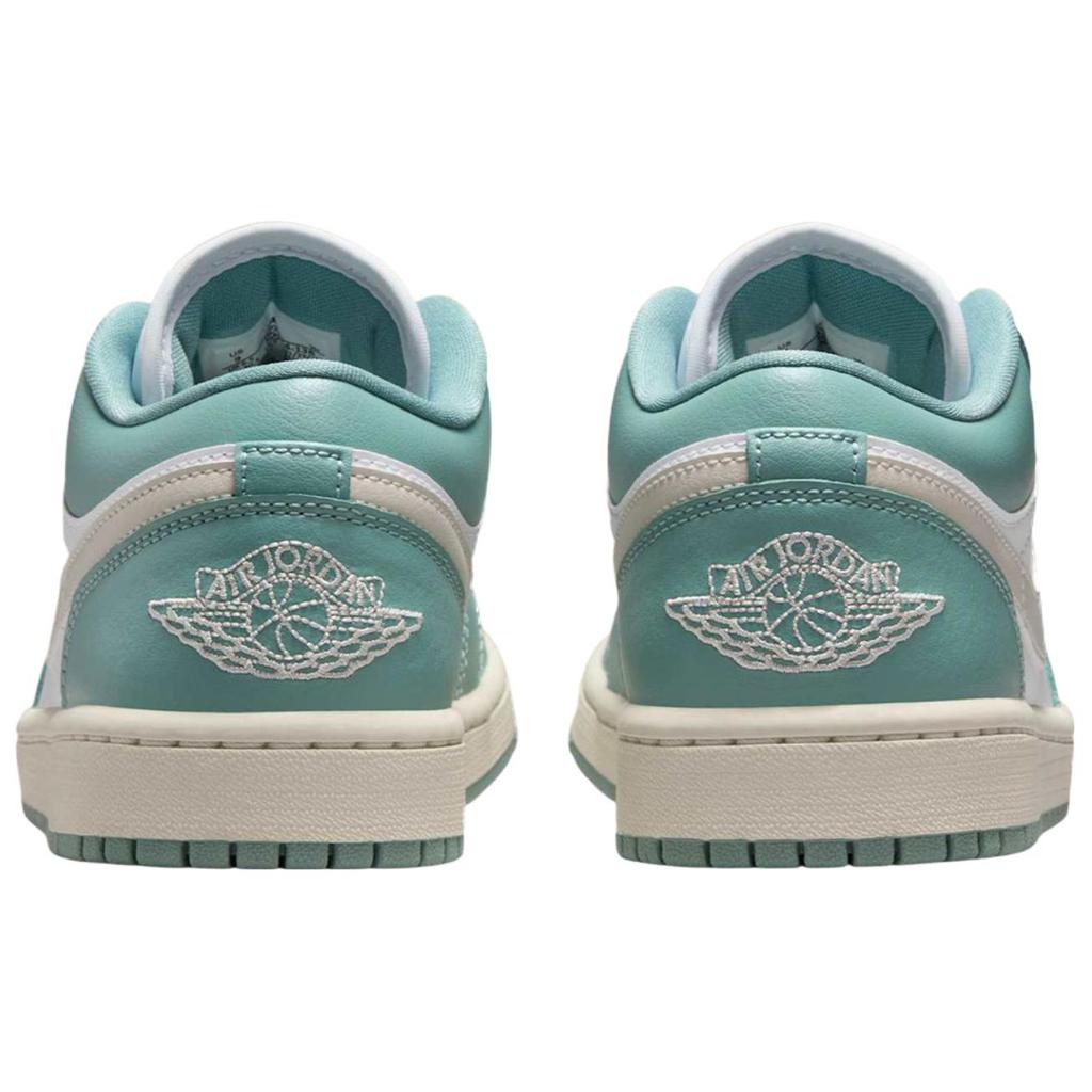 Air Jordan 1 Low Cannon Women Sneakers Teal White Sail DC0774-138