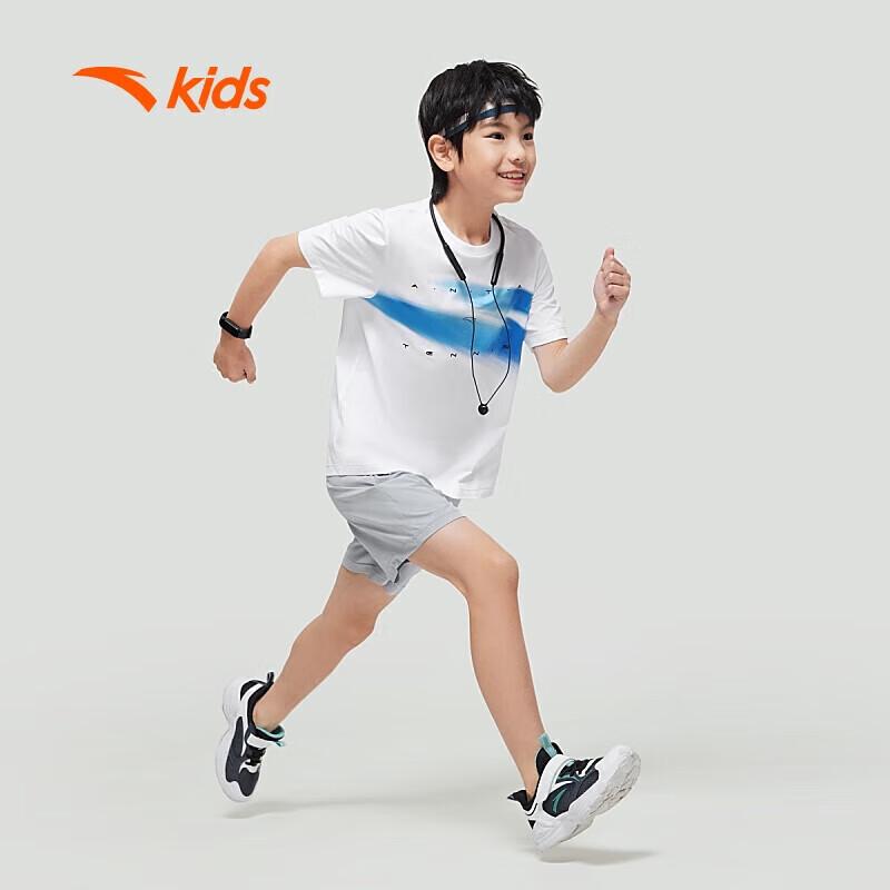 Anta Boys' Quick-Dry Short Sleeve Sports T-Shirt