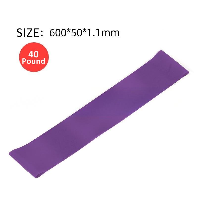 Yoga Belt Resistance Elastic Fitness Band Set Glute Training Strength Flexibility Squat Stretching Exercise Loop Home Workouts