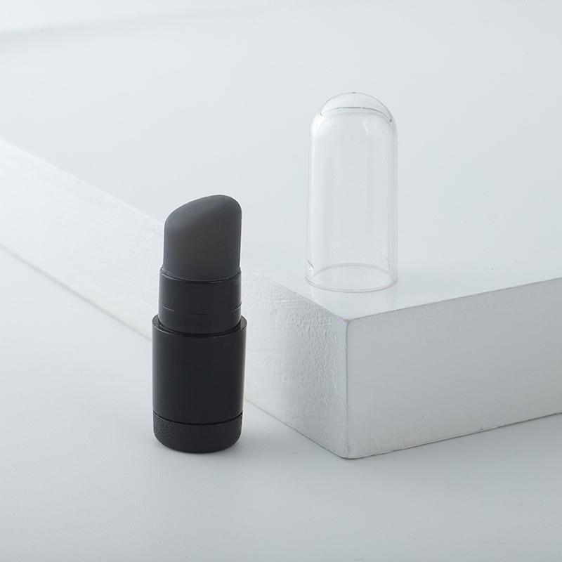 Mini Silikonowy Pędzelek do Ust Kątowy Pędzel do Makijażu Korektora Narzędzie Przenośny Okrągła Główka Miękki Pędzelek do Szminki Pędzel do Korektora Kosmetyki