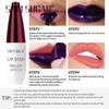 6pcs Peel Off Lip Stain Set, Waterproof Long Lasting Lip Tint, Natural Matte Liquid Lipstick Peelable Lip Gloss, Non-Stick Cup Makeup