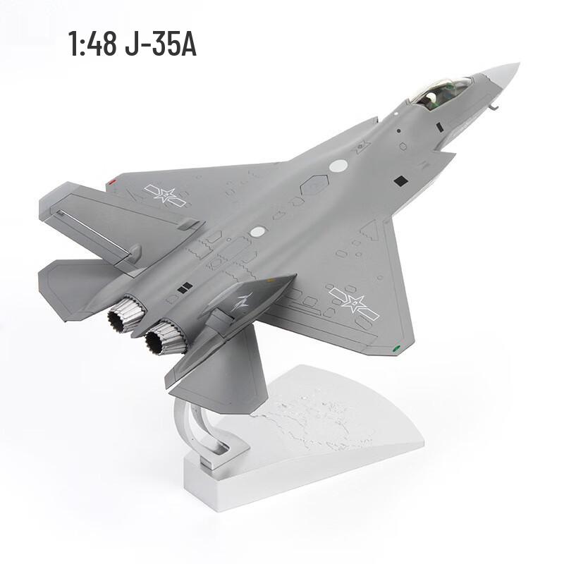 J-35A Fighter Jet Alloy Model 1:48 Scale