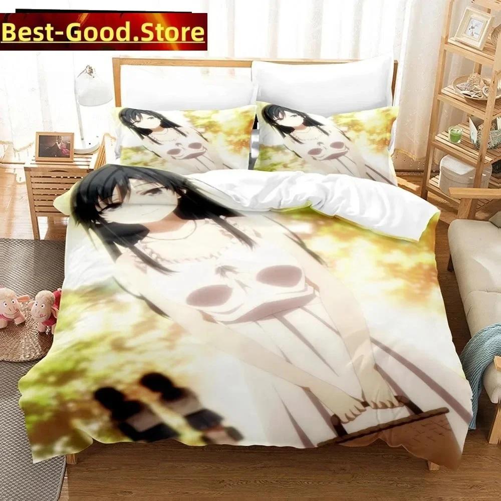 Anime Ore o Suki nano wa Omae dake kayo Bedding Set Print With Pillowcase Bed Duvet Cover Single Double Queen Super King Size