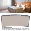 Mirror Digital Alarm Clock Temperature Display LED Curved Mirror Digital Electronic Clock for Home Bedroom Decor