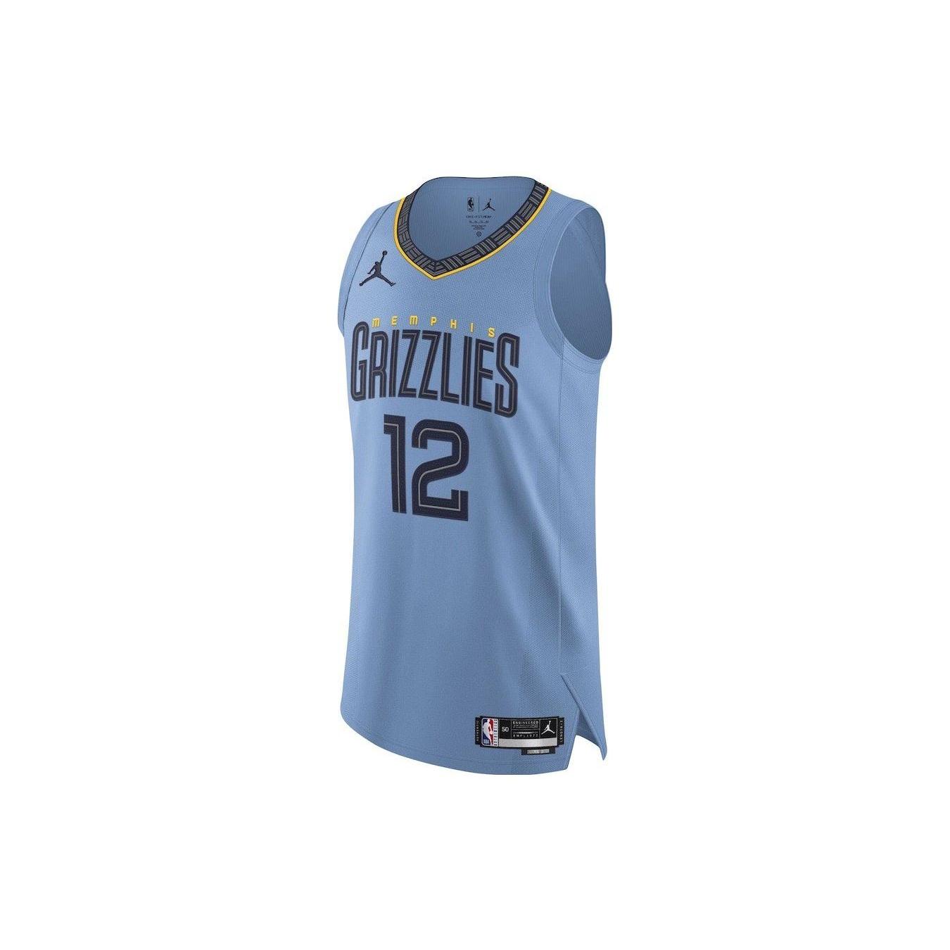 Air Jordan Ja Morant Grizzlies Statement Edition 2020 Jordan NBA Swingman Jersey  Blue   Men s DQ0150-422 XL